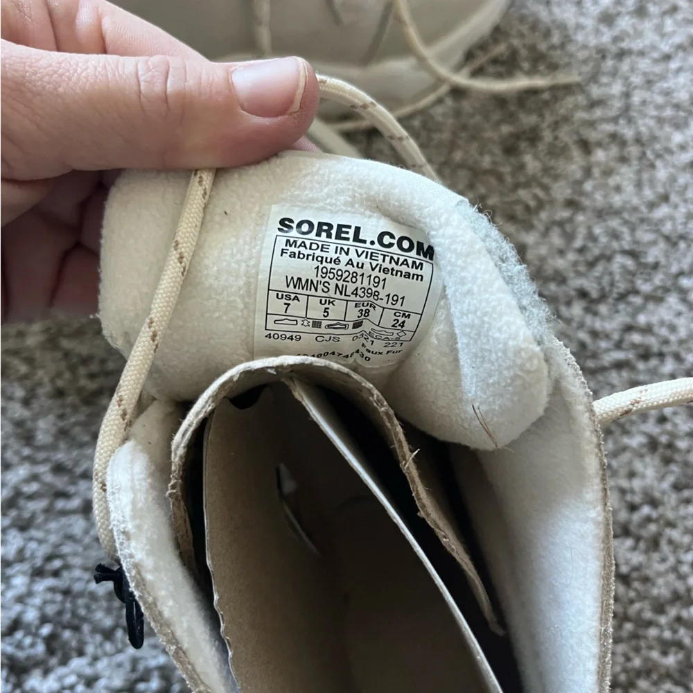Sorel Kinetic RNEGD Caribou Shoes - Picture 2 of 7